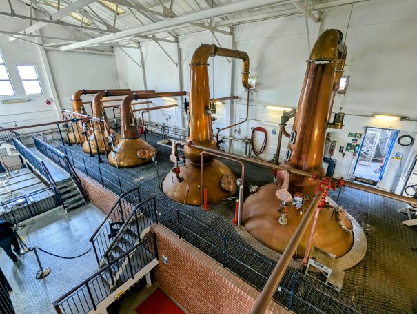 The Takisker Distillery on the Isle of Skye