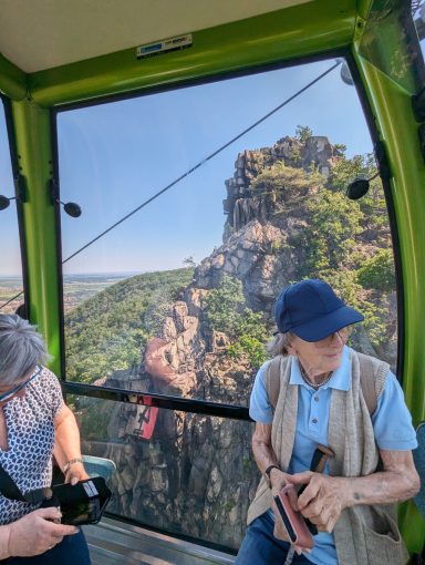 View from cable car