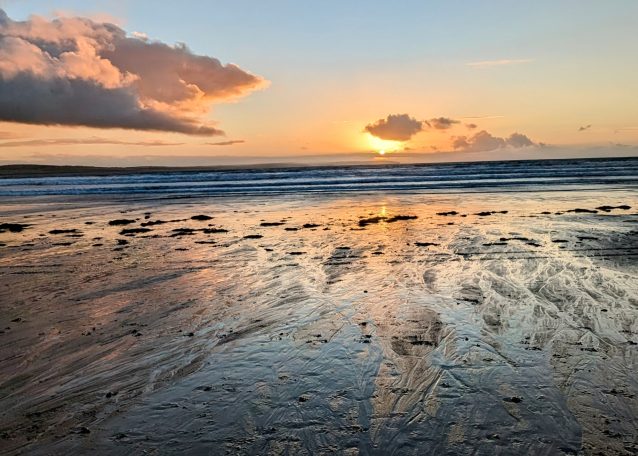 Sunset at Dunnet Bay 